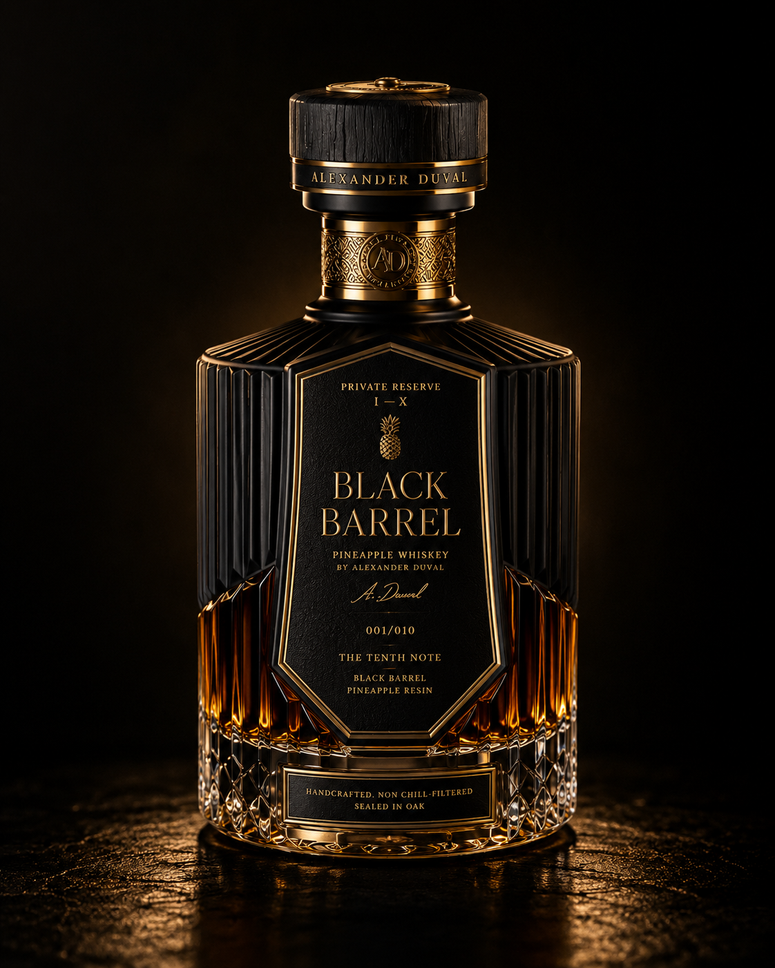 Black Barrel Private Reserve — Pineapple Whiskey by Alexander Duval